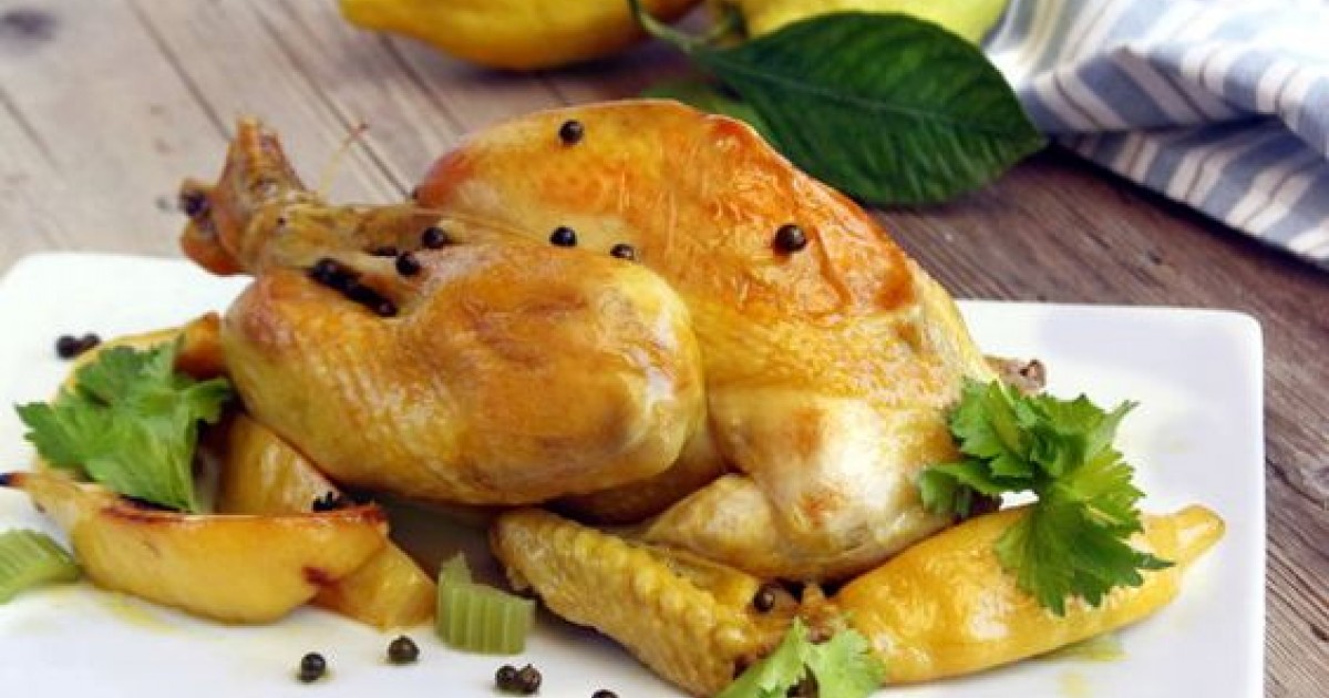 Вкусный блок №23. Poulet rôti - Жареная курица Вкусный блок №23. Poulet rôti - Жареная курица