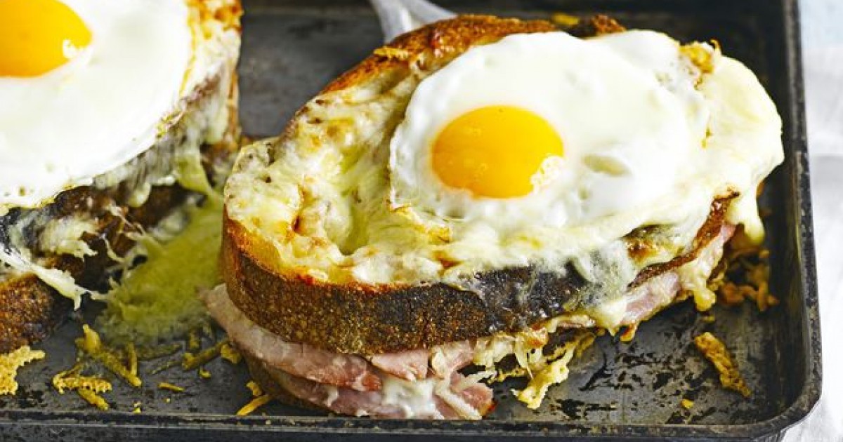 Вкусный блок №39. Croque Madame - Крок-мадам 