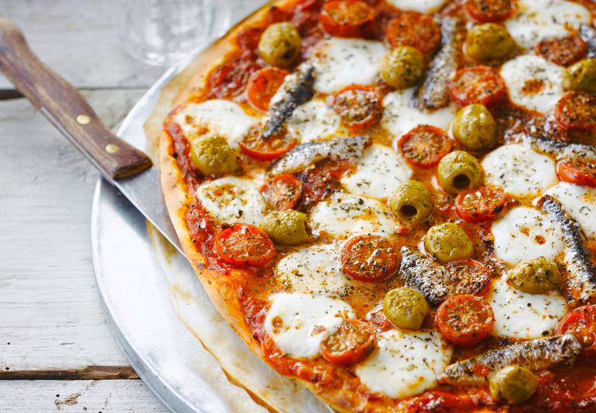 Вкусный блок №40. Pizza napolitaine - Неаполитанская пицца