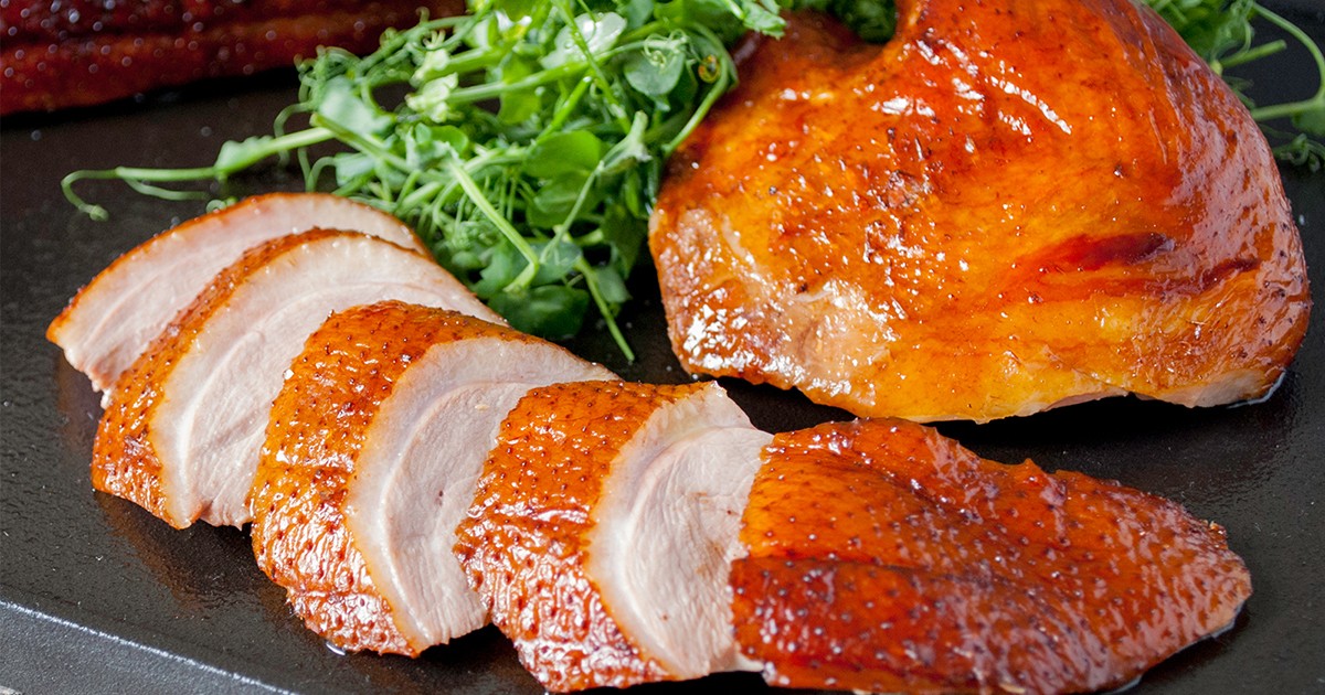 Вкусный блок №17. Roast duck with celery - Жареная утка с сельдереем