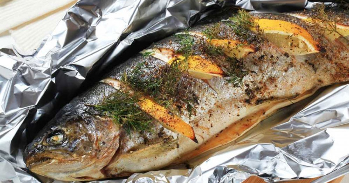 Вкусный блок №30. Stuffed baked trout - Фаршированная запеченная форель Вкусный блок №30. Stuffed baked trout - Фаршированная запеченная форель
